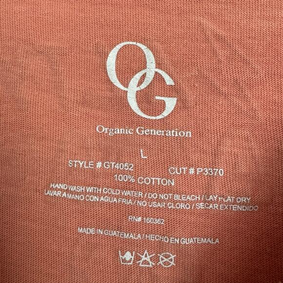 Salty Savage Unisex FEARLESS Oversized tee size L Organic generation %100 cotton - Picture 5 of 8